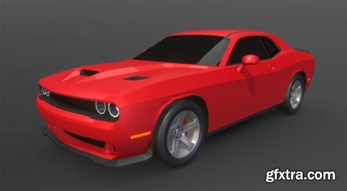 Dodge Challenger 2015 3D Model