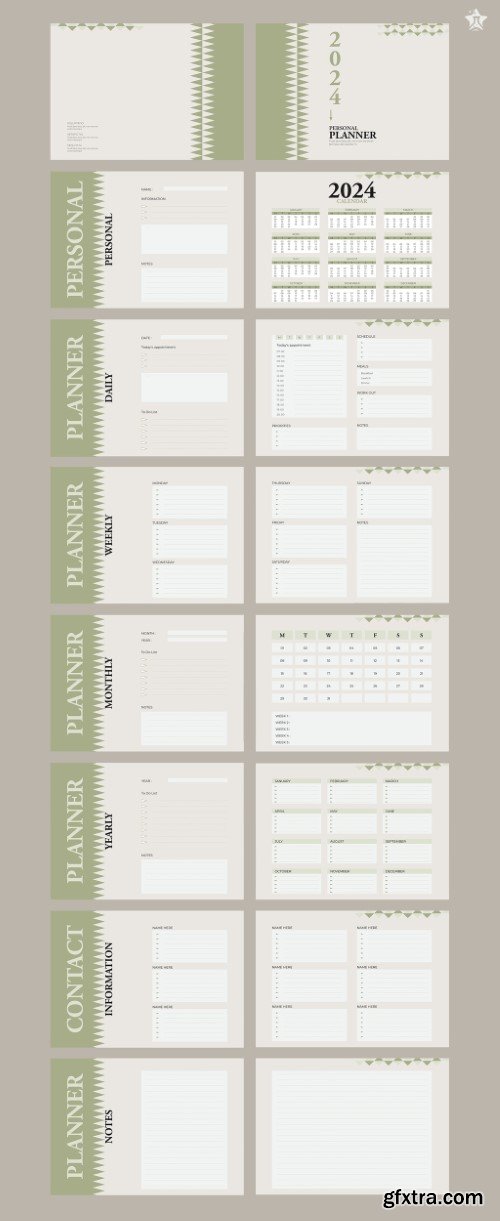 Personal Planner Landscape