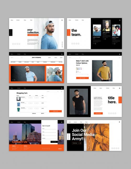 Retail Business Desktop UI Kit