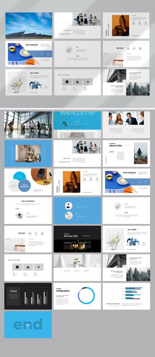 Clean Presentation Layout