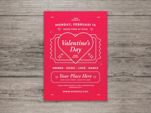 Valentine's Day Flyer