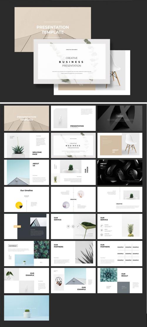 Portfolio Presentation Layout