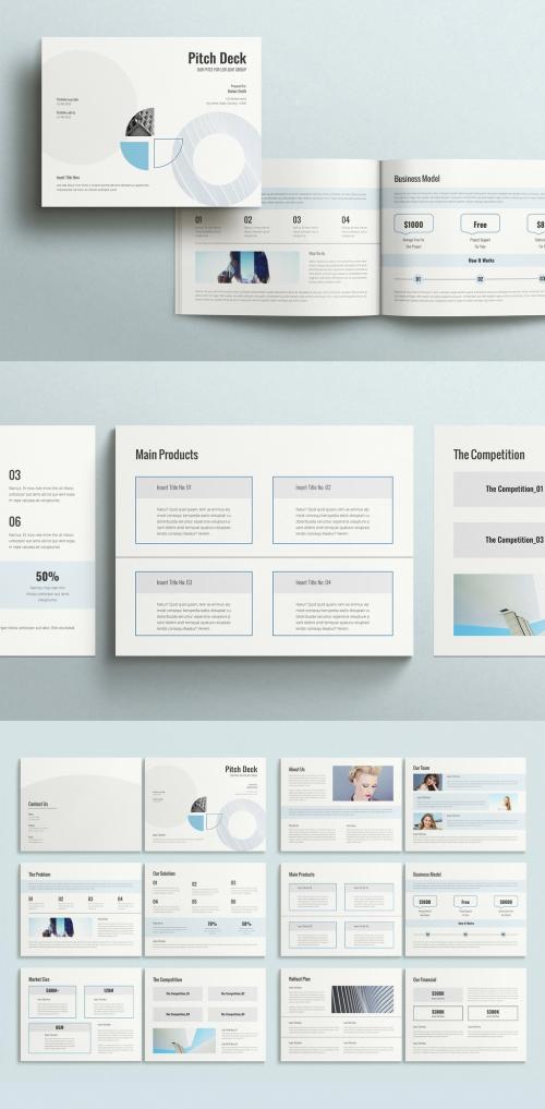 Pitch Deck Layout Landscape