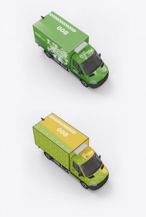 Box Truck Mockup