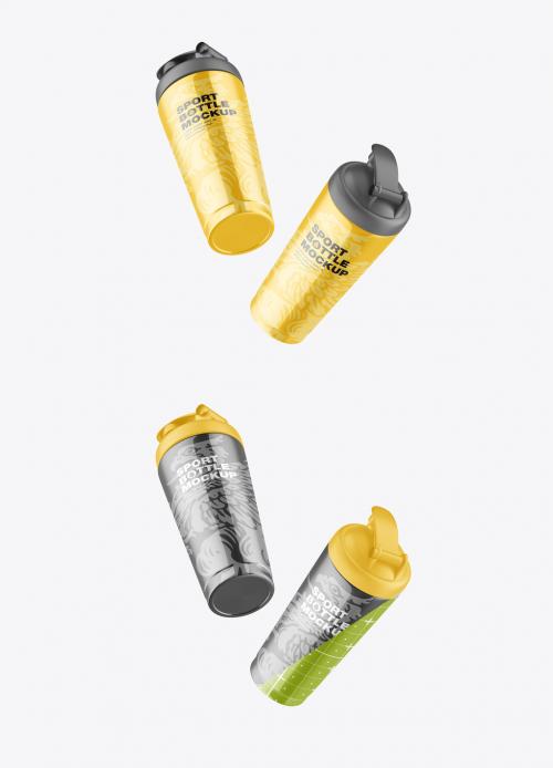 Sport Bottle Mockup