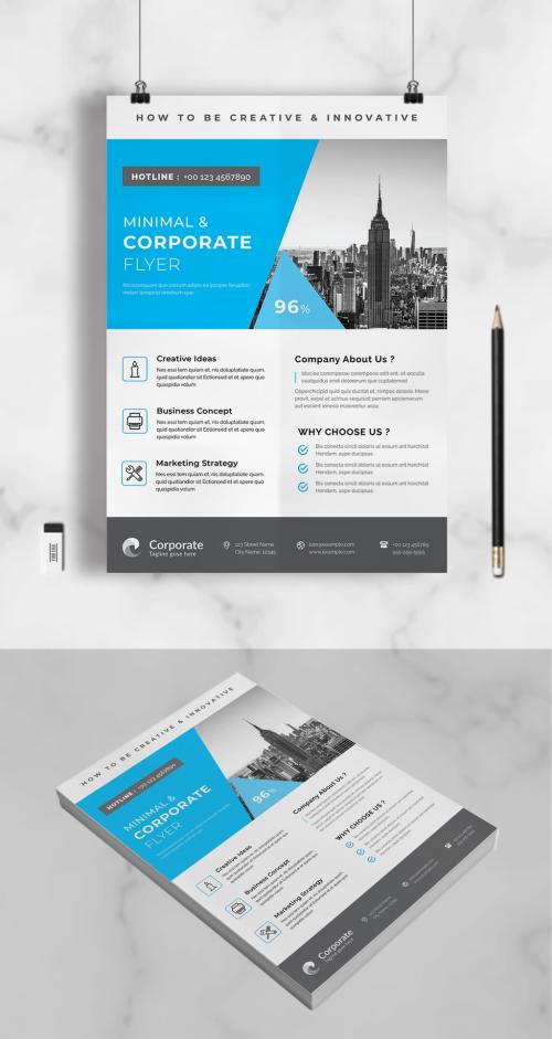 Minimal Corporate Flyer