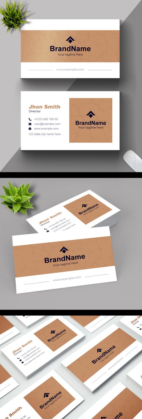 Minimal Individual Business Card Layout