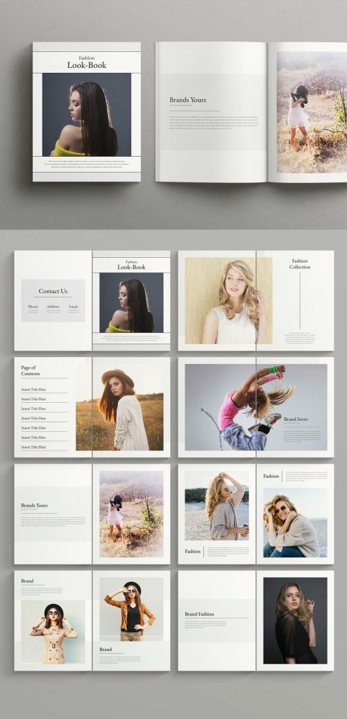 Fashion Lookbook Layout