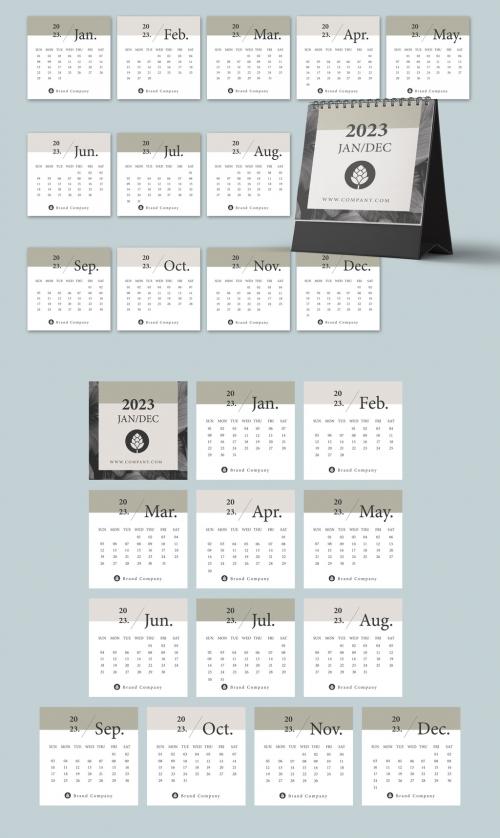 2023 Day Calendar Layouts