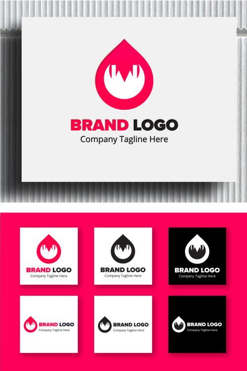 Global Company Logo Layout