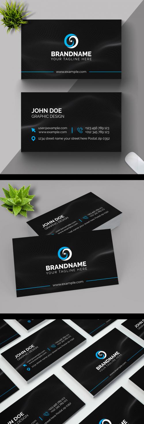 Business Card Layout