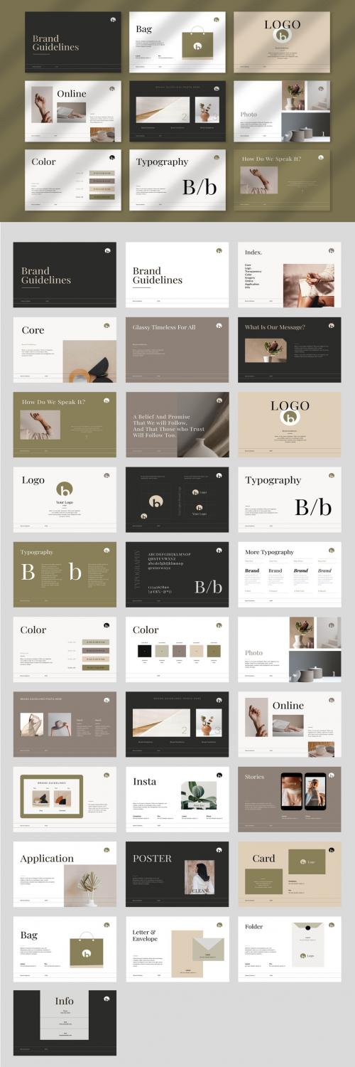 Brand Guidelines Brochure Layout