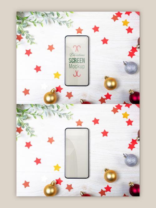 Christmas Phone Mockup