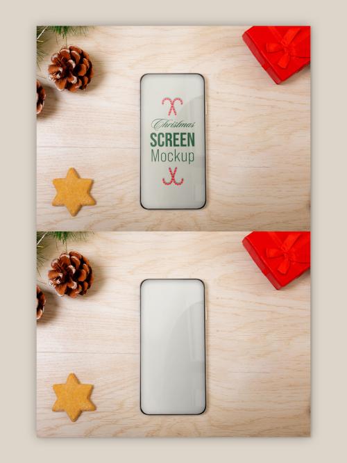 Christmas Phone Mockup