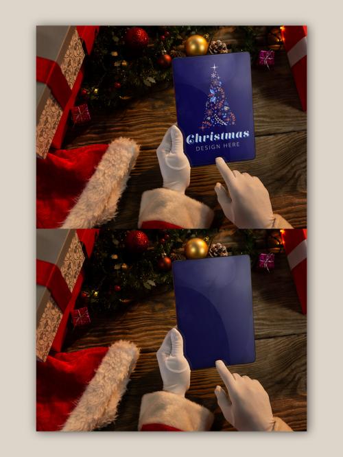 Santa Screen Mockup