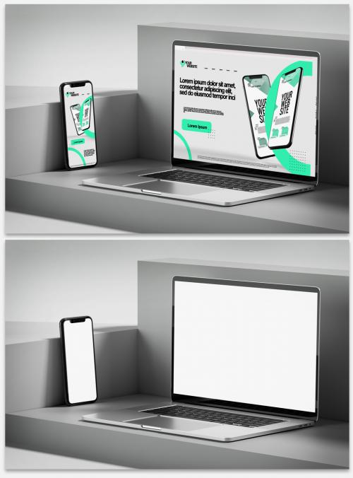 Mock Up of Electronic Device