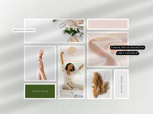 Simple and Elegant MoodBoard Mockup