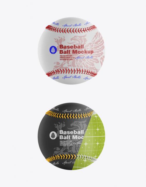Baseball Ball Mockup