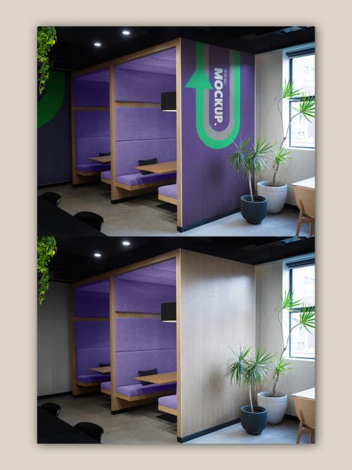 Office Wall Mockup