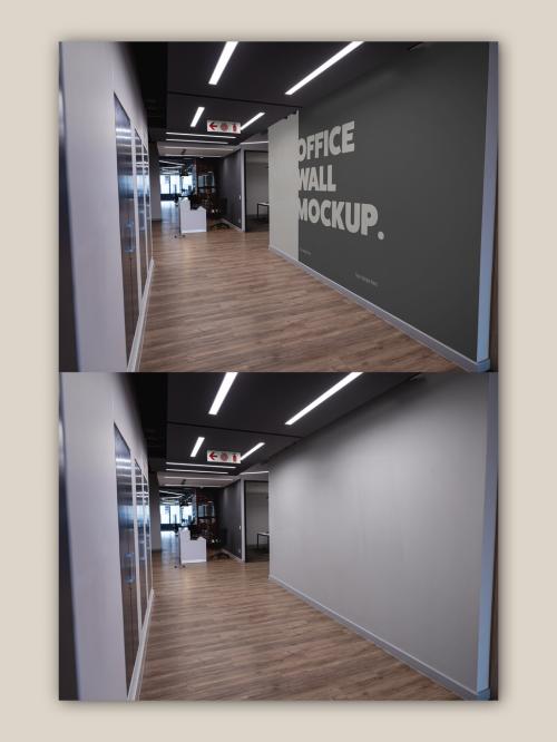 Office Wall Mockup