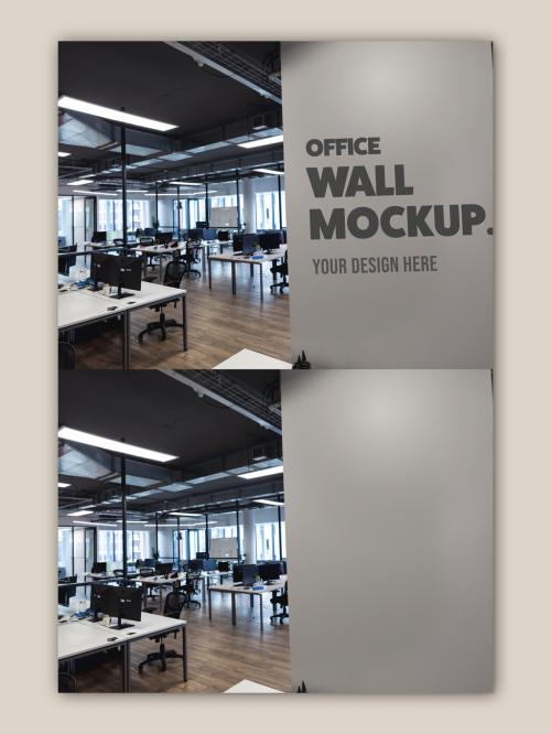 Office Wall Mockup