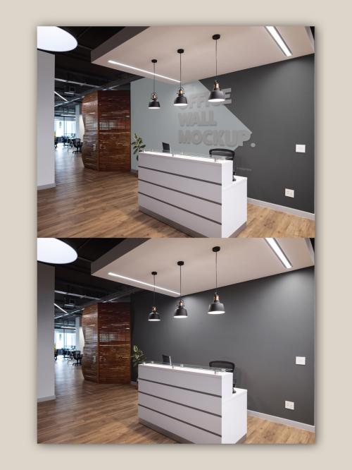 Office Wall Mockup