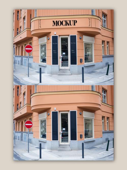 Shop Front Mockup