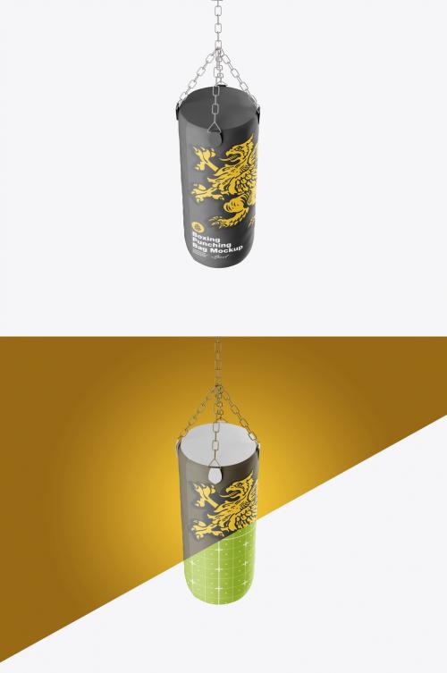 Punching Bag Mockup