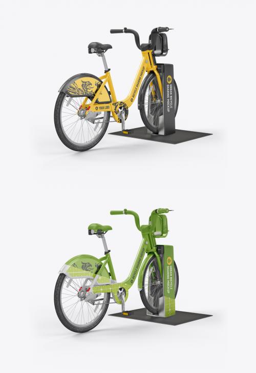 Bicycle Sharing Mockup