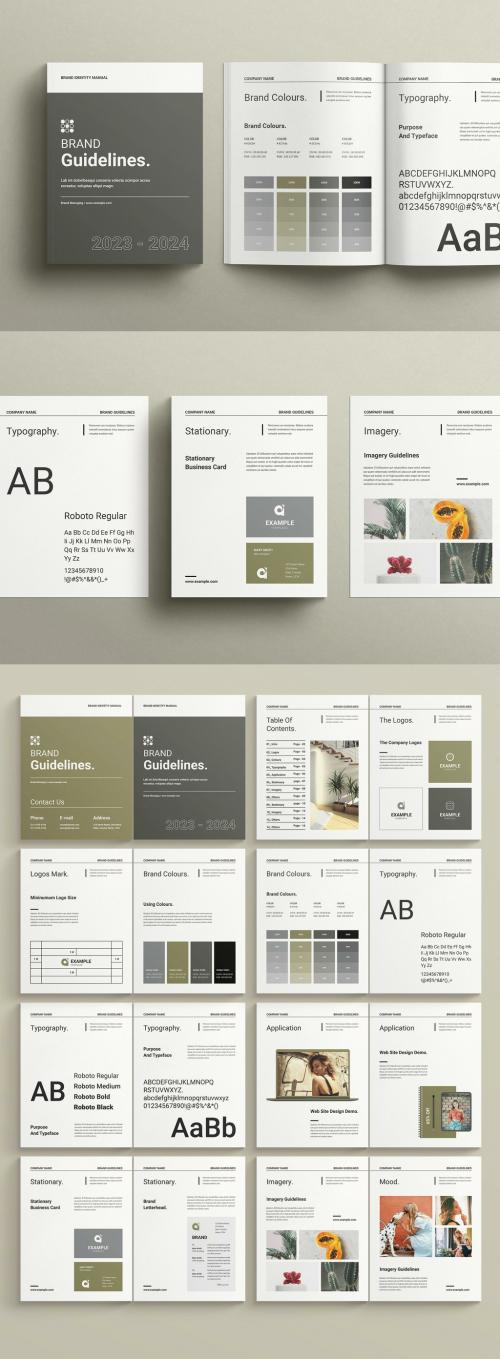 Brand Guidelines Layout