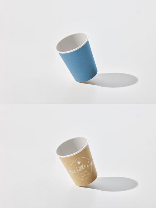 Paper Cup Mockup in Equilibrium