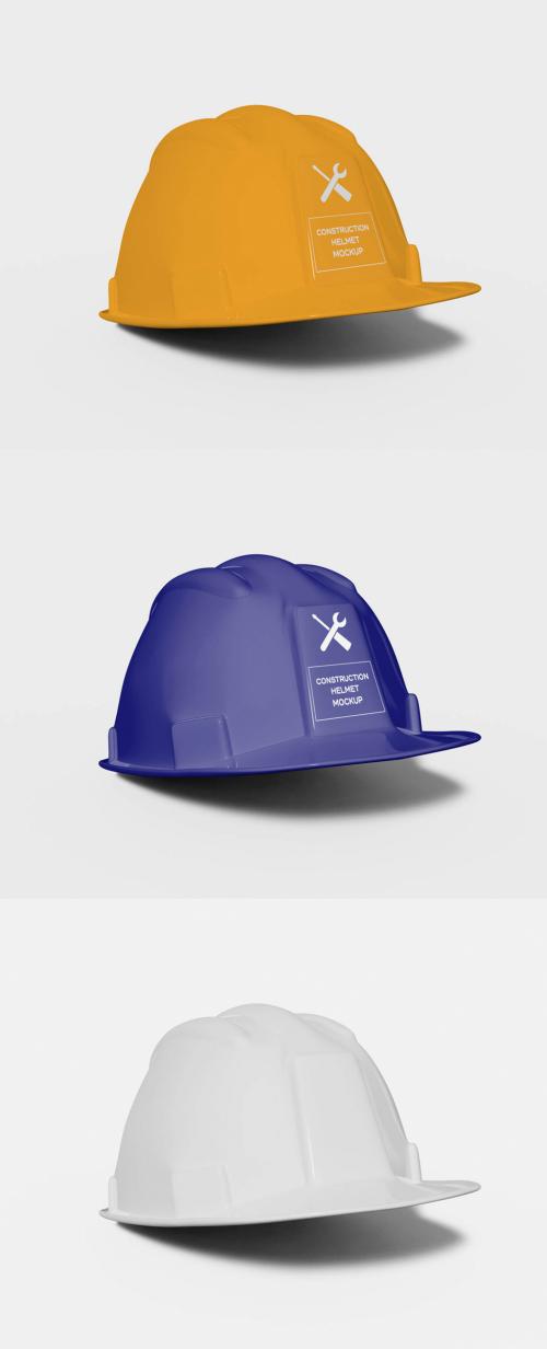 Construction Hard Hat Mockup