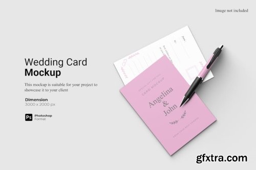 Wedding Invitation Mockup Collections 13xPSD