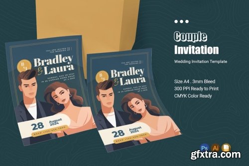 Wedding Invitation Mockup Collections 13xPSD