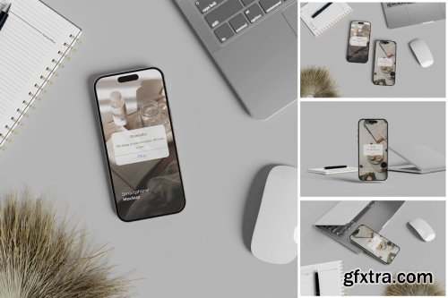 Smartphone Mockup Collections 12xPSD