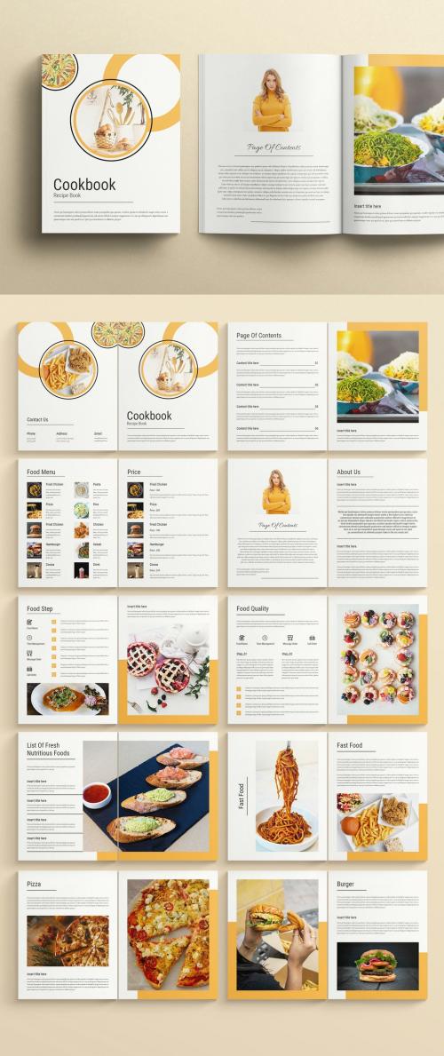 Cook Book Recipe Book Layout