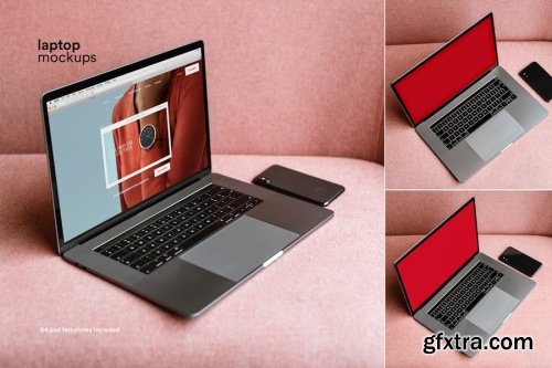 MacBook Pro Mockup Collections 14xPSD