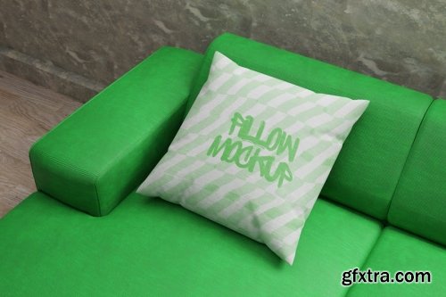 Pillow Mockup Collections 14xPSD