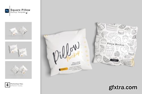 Pillow Mockup Collections 14xPSD