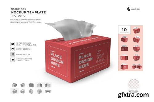 Soap Package Mockup Collections 12xPSD