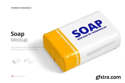 Soap Package Mockup Collections 12xPSD