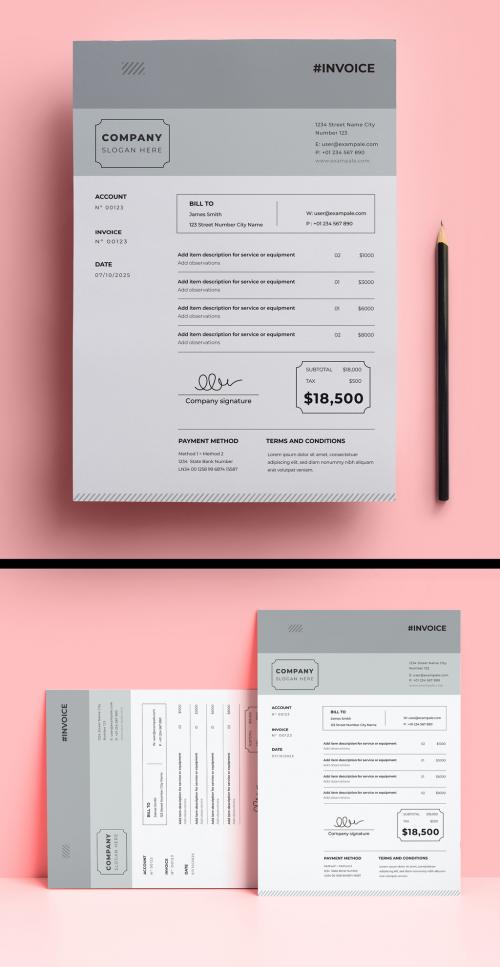 Printable Invoice Layout