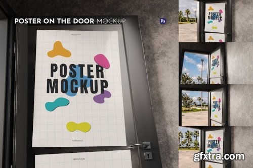 Medium Poster Mockup Collections 13xPSD