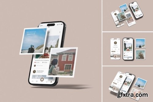 Social Media Mockup Collections 14xPSD