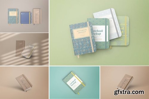 Notebook Mockup Collections #2 14xPSD