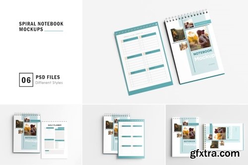 Notebook Mockup Collections 11xPSD