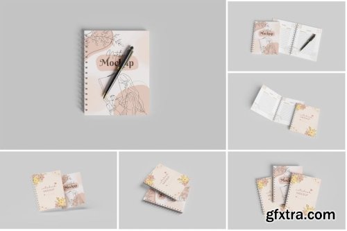 Notebook Mockup Collections 11xPSD