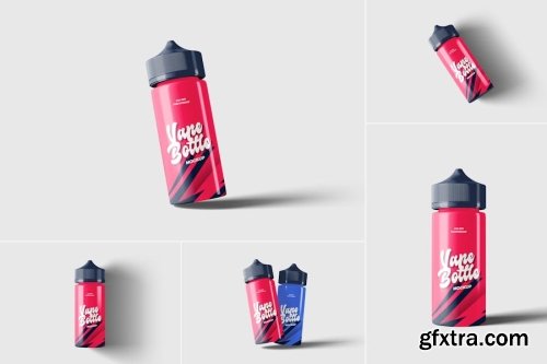 Vape Bottle Mockup Collections #2 14xPSD