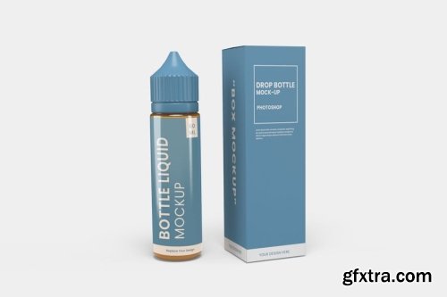 Vape Bottle Mockup Collections #2 14xPSD