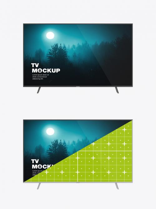 Isolated Tv Mockup